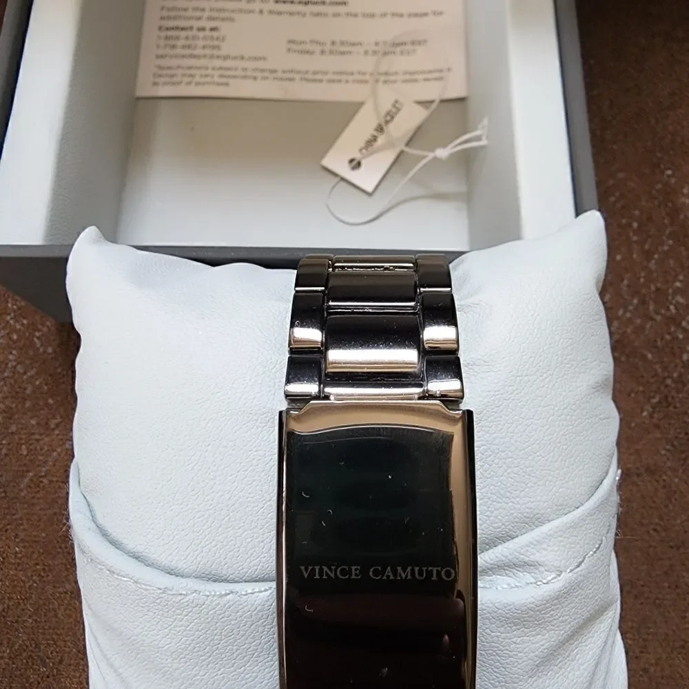 NEW Men's Vince camuto gunmetal watch